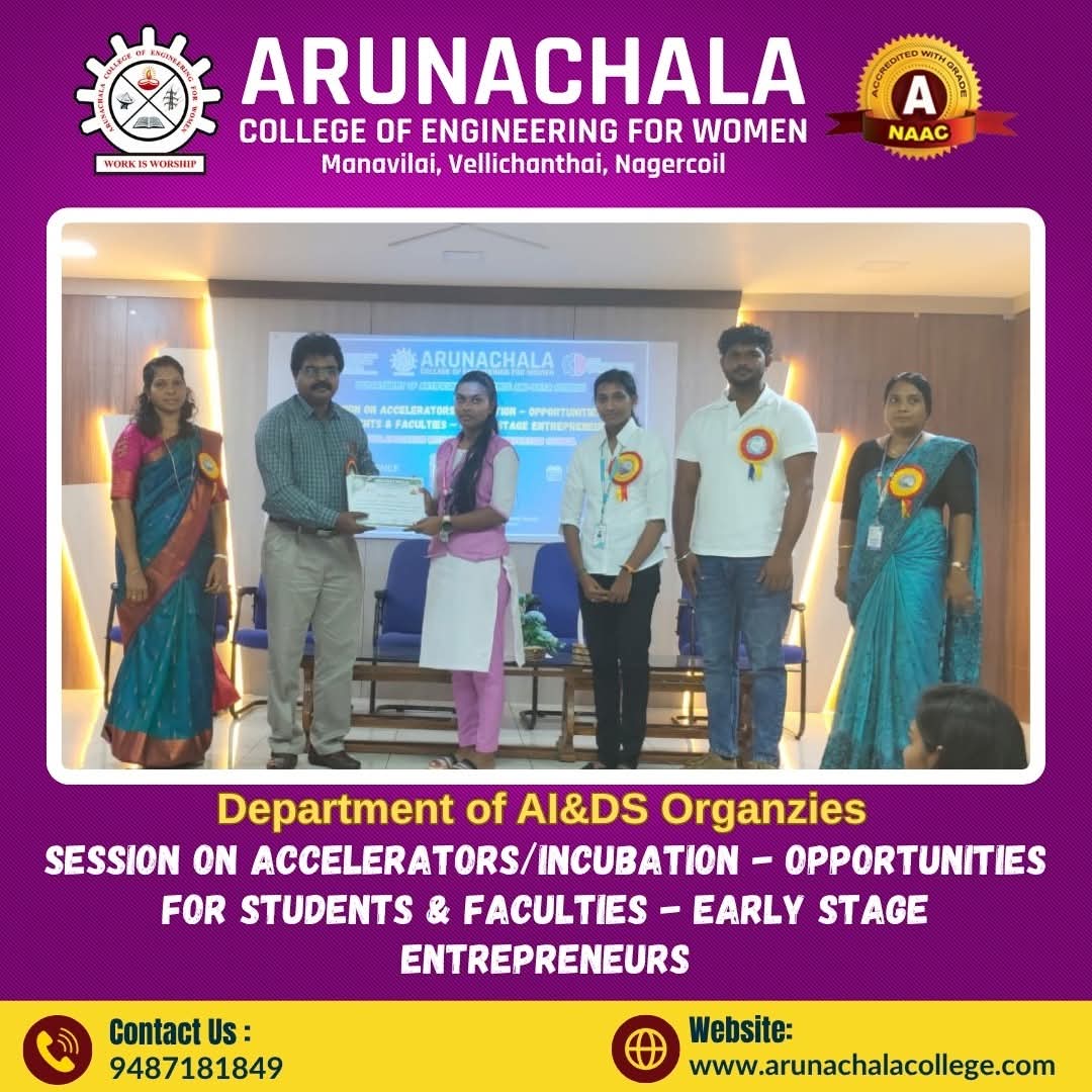 AI&DS Organizes a Session