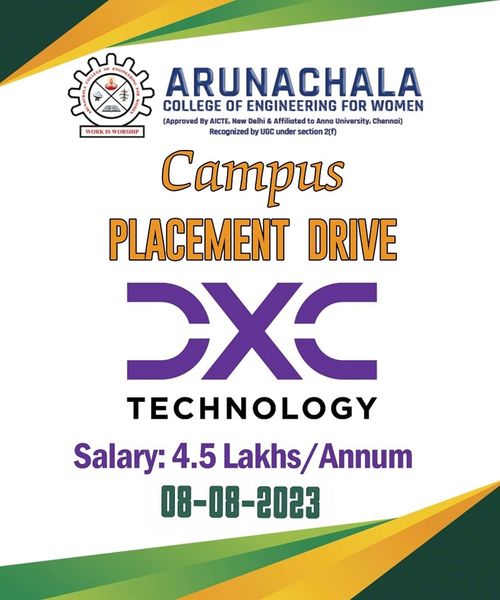 CAMPUS PLACEMENT DRIVE ON 08-08-2023.