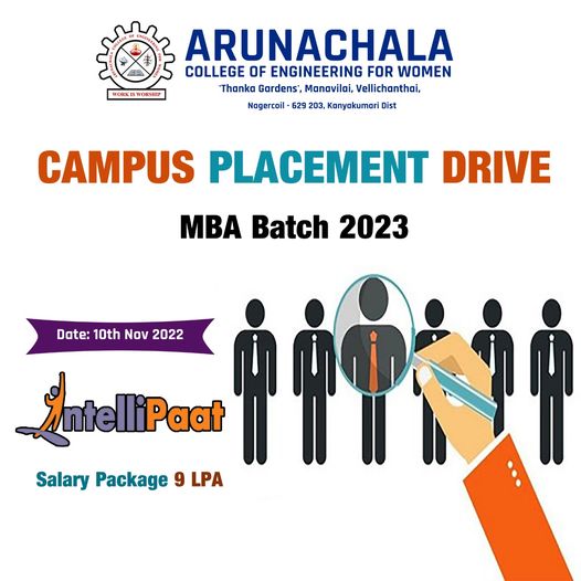CAMPUS PLACEMENT DRIVE ON 10-11-2022.